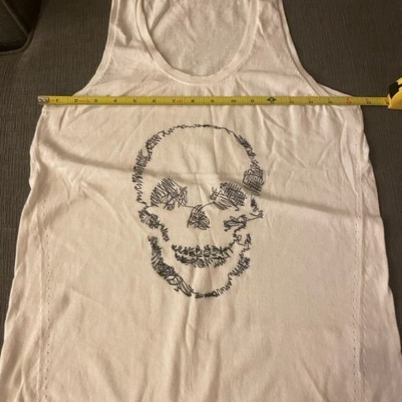 Skull Cashmere Skull Tank Med - Picture 9 of 10